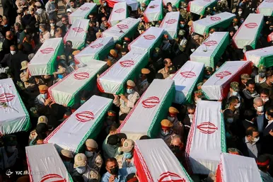ورود پیکر‌های ۵۸ شهید دوران دفاع مقدس به کشور