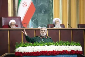 سردار قاآنی: ترور شهید سلیمانی آغاز جنگ ترکیبی بود| حرکت انقلاب اسلامی به&zwnj;رغم دشمنی&zwnj;ها با قوت ادامه دارد