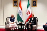 مودی و پزشکیان دیدار کردند