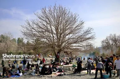 گزارش تصویری | سیزده بدر در وکیل آباد مشهد