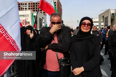 گزارش تصویری | عزاداری شهادت رهبر معظم انقلاب اسلامی در میدان شهدا مشهد