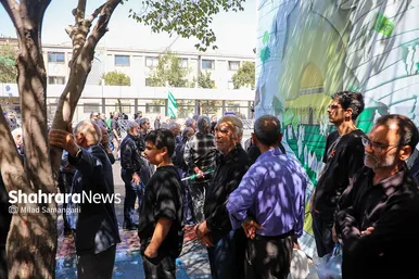عکس‌هایی از مراسم جاماندگان اربعین در مشهد (۴ شهریور ۱۴۰۳)
