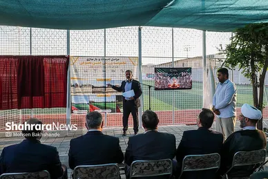 گزارش تصویری | افتتاح مجموعه ورزشی زندان مشهد با حضور رییس سازمان زندانهای کل کشور