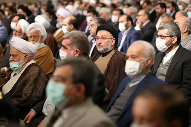عکس | دیدار جمعی از مسئولان نظام و سفیران کشورهای اسلامی با مقام معظم رهبری