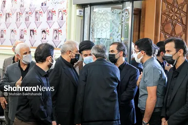مراسم ترحیم مرحوم حاج محمد خجسته