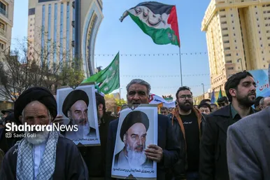 گزارش تصویری | راهپیمایی روز جهانی قدس در مشهد