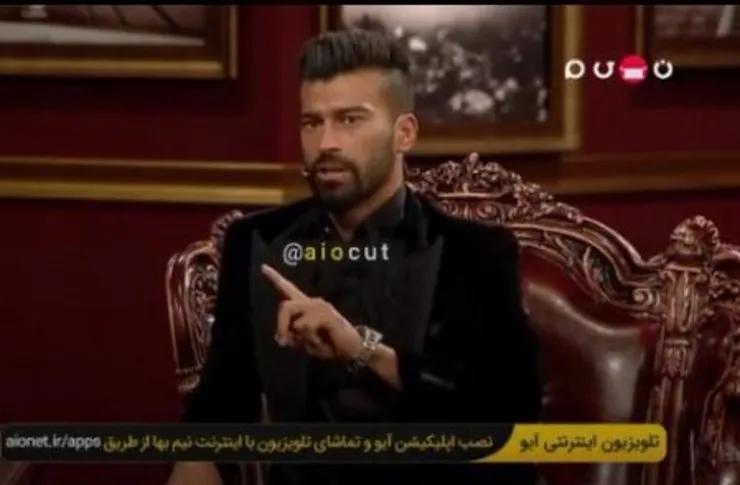 رامین رضاییان در دورهمی: کریس رونالدو به من فحش داد! + فیلم