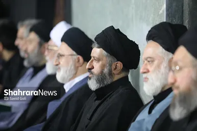 گزارش تصویری | مراسم بزرگداشت رهبر شهید ایران در حرم مطهر امام رضا (ع)