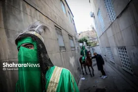 گزارش تصویری | کاروان اعلام عزای ماه محرم در مشهد