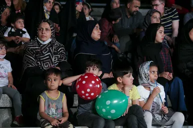 جشن شب عید غدیر در بوستان کوهسنگی مشهد