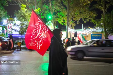 گزارش تصویری | دویست‌وسومین شب حضور مردم مشهد در سنگر خیابان (۲۸ شهریور ۱۴۰۵)