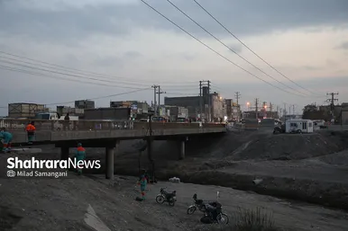 آغاز عملیات اجرایی طرح تعریض «پل دهرود» در مشهد