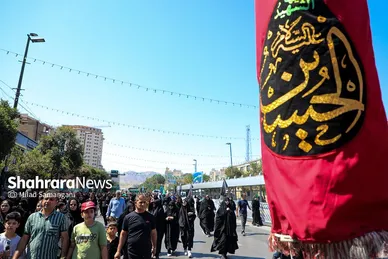 عکس‌هایی از مراسم جاماندگان اربعین در مشهد (۴ شهریور ۱۴۰۳)