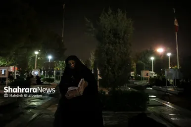 مراسم احیای شب ۲۱ ماه رمضان در بهشت رضا(ع)