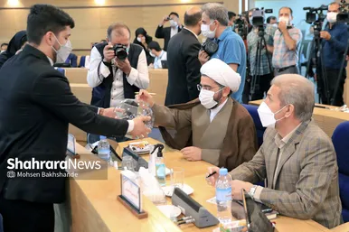 مراسم تحلیف اعضای ششمین دوره شورای اسلامی شهر مشهد