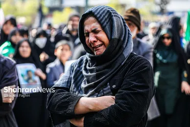 گزارش تصویری | مراسم تشییع پیکر ۴ شهید دفاع از وطن در مشهد