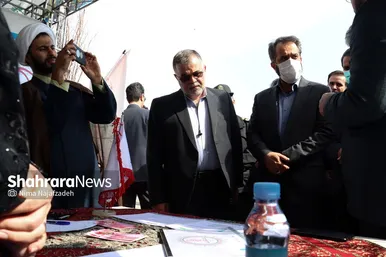 مراسم روز درختکاری در مشهد