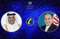 گفت‌وگوی تلفنی وزرای امور خارجه جمهوری اسلامی ایران و قطر