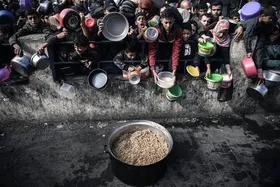 برنامه جهانی غذا درباره خطر مرگ ناشی از گرسنگی در نوار غزه هشدار داد