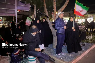گزارش تصویری | مراسم احیای اولین شب قدر رمضان ۱۴۰۴ - چهارراه مخابرات مشهد