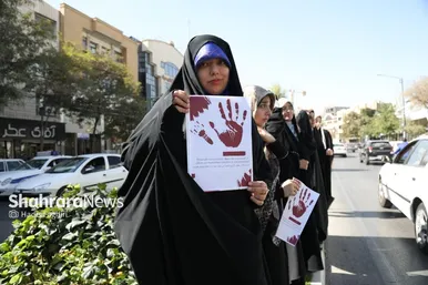 گزارش تصویری | اجتماع دانشجویان مشهدی در دومین سالگرد طوفان الاقصی