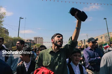 راهپیمایی روز قدس در مشهد (۱۷ فروردین ۱۴۰۳)