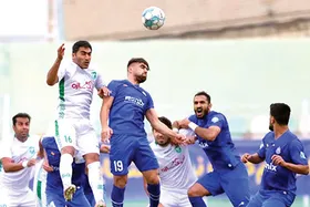 جنگ نایب&zwnj;قهرمانی بین خیبر و مس در لیگ یک!