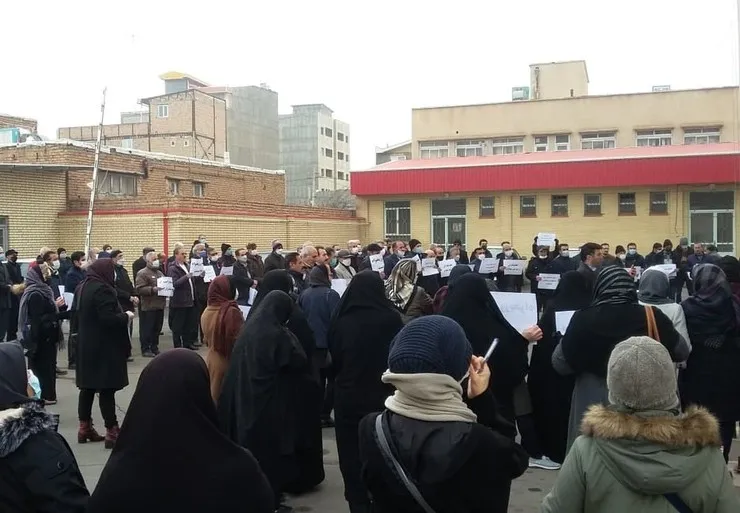 اعتراض سراسری فرهنگیان به رتبه بندی معلمان (۲۵ دی ۱۴۰۰)