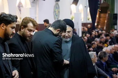 گزارش تصویری | مراسم ترحیم همسر و فرزندان معاون رئیس‌جمهور در مشهد