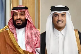 گفتگوی تلفنی بن سلمان و امیر قطر درباره تحولات منطقه