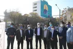 رونمایی از سردیس و دیوارنگاری سرداران شهید «محمود کاوه»، «سیدموسی نامجو» و «حاج قاسم سلیمانی» در مشهد