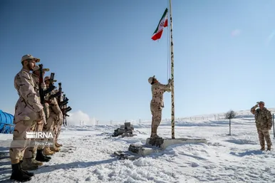 مرزبانان وطن در زمستان