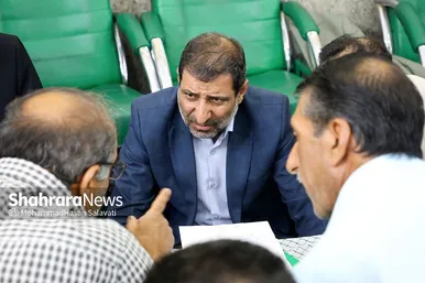 دیدار مردمی فرماندار و مدیران ۱۵ دستگاه اجرایی با اهالی منطقه ۹ مشهد