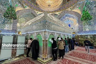 گزارش تصویری | حال‌وهوای حرم مطهر حضرت امیرالمومنین (ع) در آستانه سالروز ولادت ایشان و روز پدر