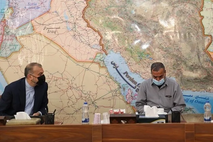 امیرعبداللهیان با خانواده حاجی ایرانی بازداشت شده در عربستان دیدار کرد