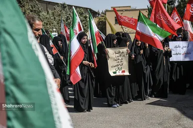 گزارش تصویری | تجمع دانشجویان انقلابی در مشهد