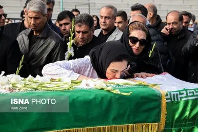 پیکر ملیکا محمدی به استادیوم آزادی رفت