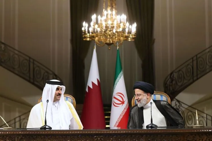 جزئیات مذاکرات رئیس جمهوری با امیر قطر| تاکید دو طرف بر اجرای توافقات اقتصادی