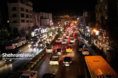شادی مردم مشهد پس از صعود تیم ملی ایران به جام جهانی 2022