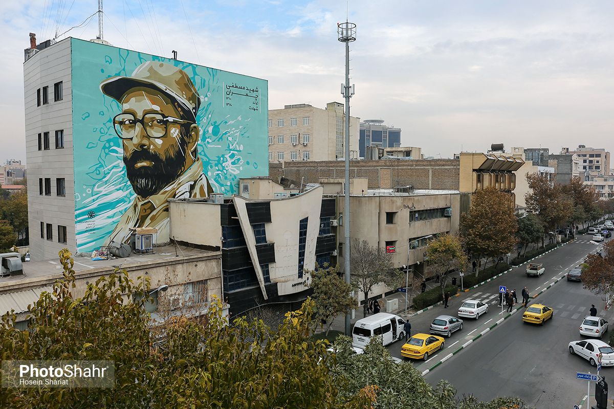 «روشنایی شهر» روی دیوار‌های شهر