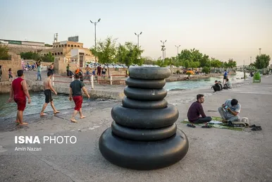عکس‌هایی از شنا در علی کله دزفول - استان خوزستان