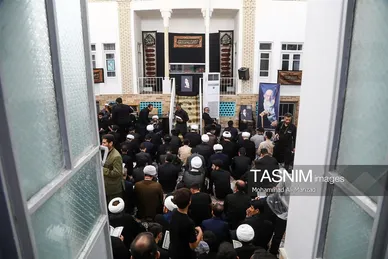 گزارش تصویری | مراسم وداع با پیکر آیت‌الله شبیری زنجانی