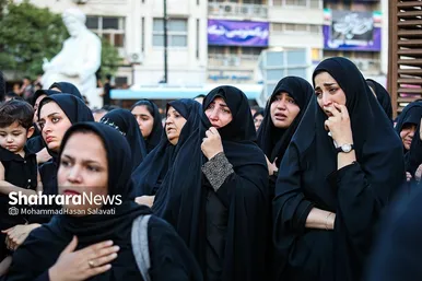 خیمه سوزان عصر عاشورا در مشهد