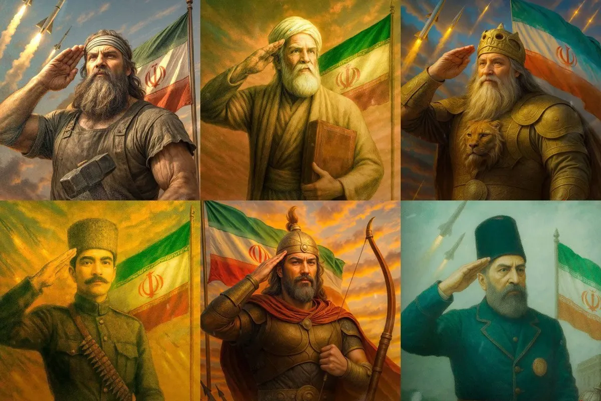 اسطوره‌های ایران به پا خاستند؛ اکران حماسی «من سرباز ایرانم» در سطح شهر مشهد
