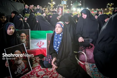 گزارش تصویری | مراسم وداع با شهید مقاومت، حجت‌الاسلام سیداسماعیل خطیب در حرم مطهر رضوی