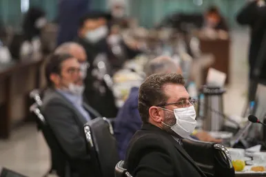 نشست هم اندیشی اساتید دانشگاه علوم پزشکی مشهد با سخنگوی دولت