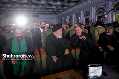 گزارش تصویری | آیین افتتاحیه بیست‌ودومین اجلاس بین‌المللی پیرغلامان حسینی در حرم مطهر رضوی