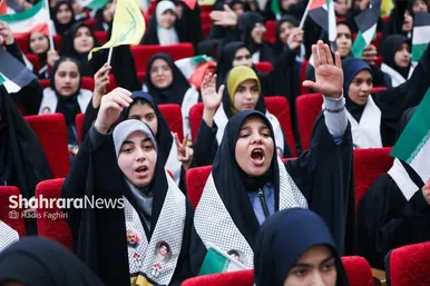 گزارش تصویری | مراسم تحلیف فرماندهان بسیج دانش آموزی در مشهد