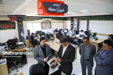 گزارش تصویری | بازدید مدیران استانی و شهری از موسسه فرهنگی شهرآرا به مناسبت روز خبرنگار (۱۸ مرداد ۱۴۰۵)