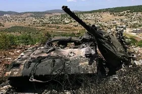 تانک مرکاوا اسرائیل هدف گروهان&zwnj;های قدس قرار گرفت